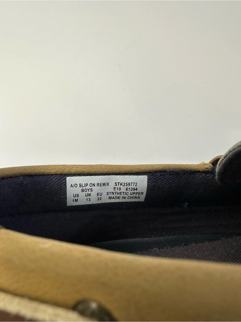 Sperry Brown/Tan Leather Boat Shoes